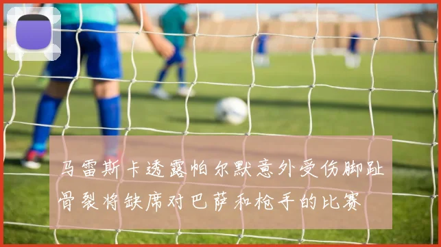 马雷斯卡透露帕尔默意外受伤脚趾骨裂将缺席对巴萨和枪手的比赛